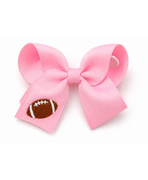 Football Hair Bow