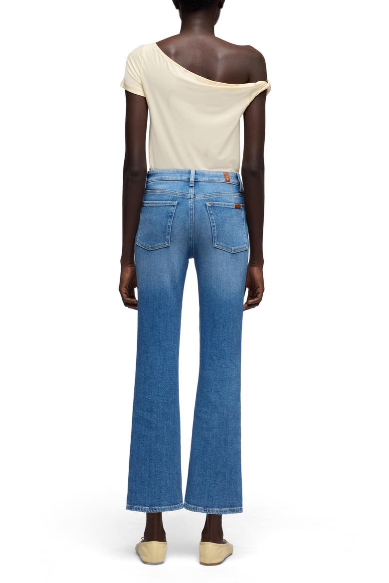 Crop Bootcut Jeans, Alternate, color, COASTLINE