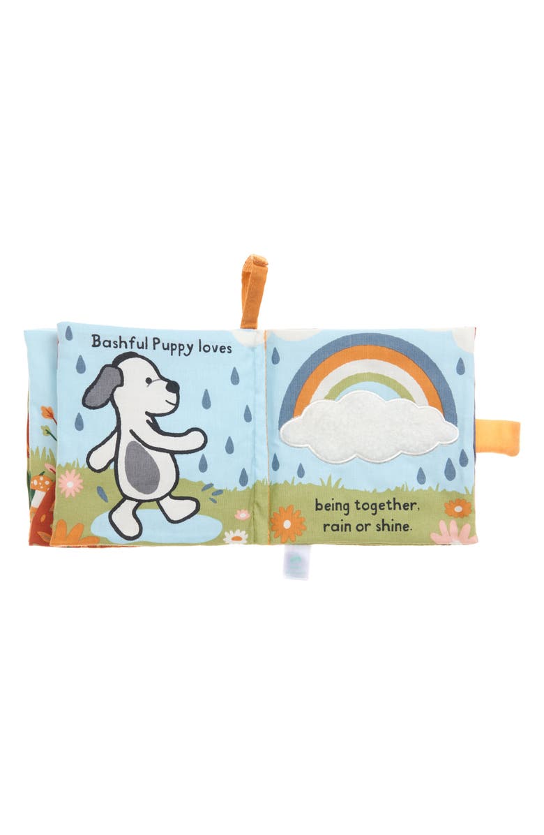 Jellycat 'Bashful Puppy Loves You' Cloth Book, Alternate, color,