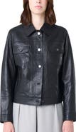 Velez Kalaha Leather Jacket Trucker Silhouette