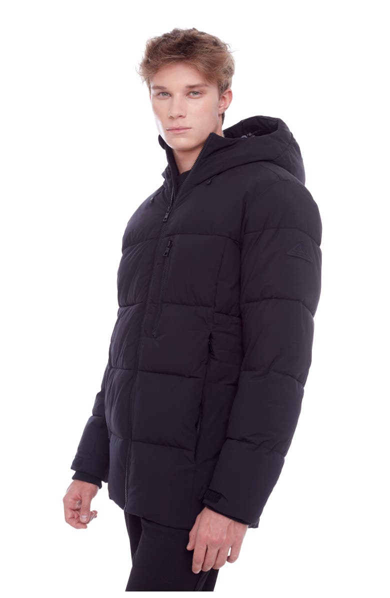 Alpine North BANFF - Vegan Down Mid-Weight Quilted Puffer Jacket, Alternate, color, Black