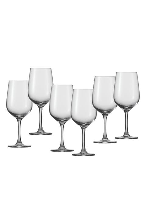 Congresso Set of 6 Red Wine Glasses