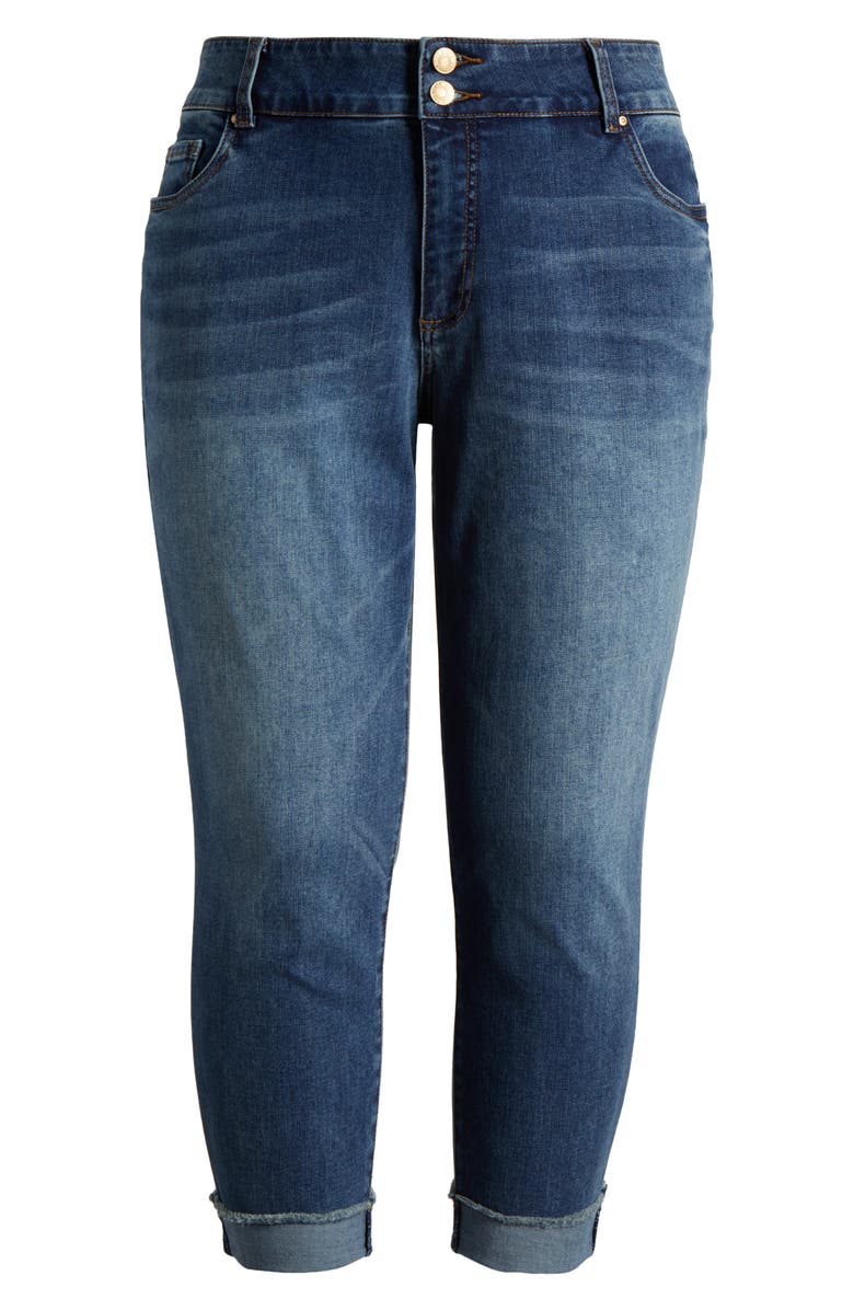 KUT from the Kloth Amy Crop Straight Leg Jeans, Alternate, color, Showcase