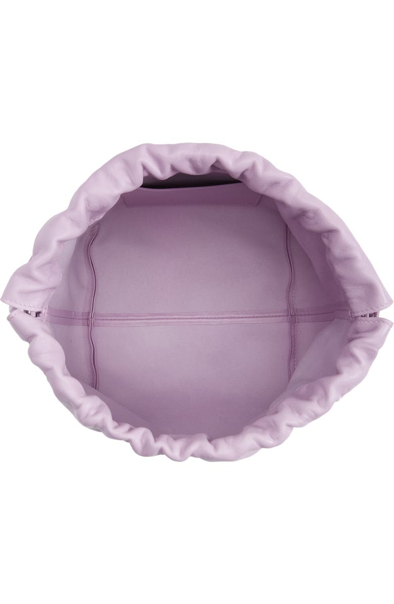 Jil Sander Small Drawstring Leather Crossbody Bag, Alternate, color,