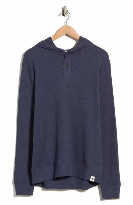 Waffle Knit Jersey Hoodie