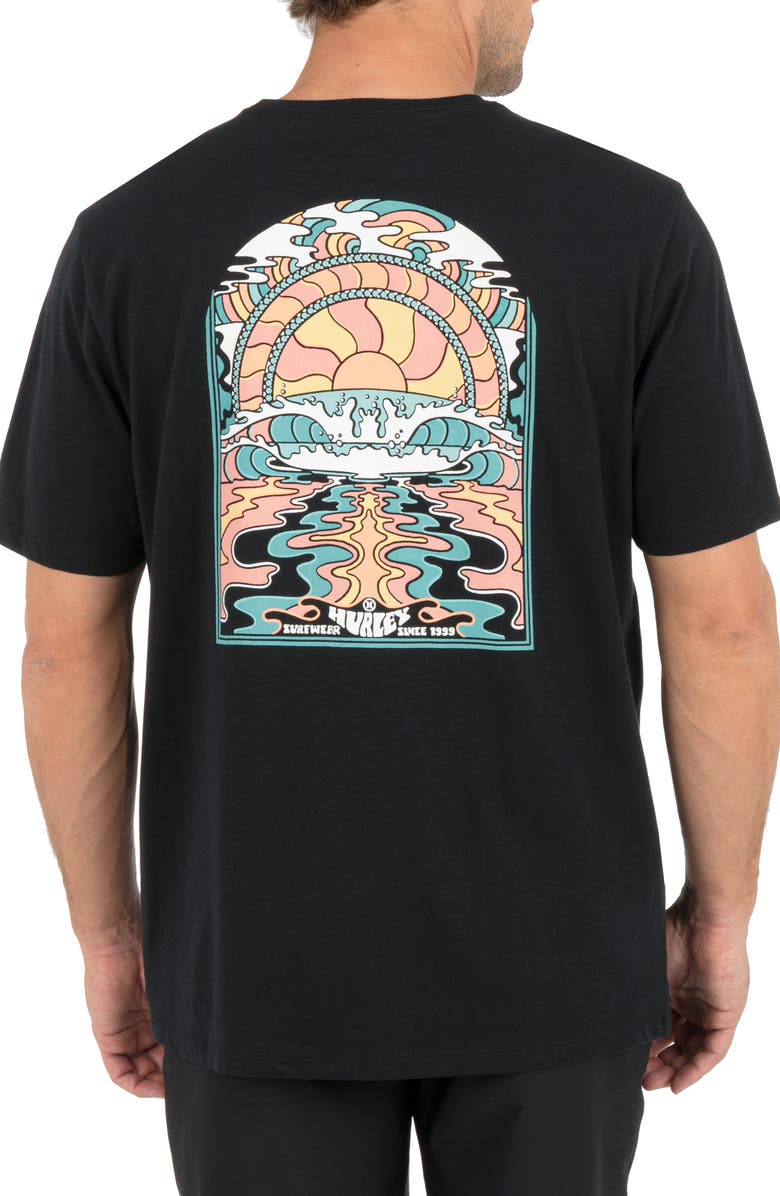 Hurley Grateful Sun Graphic T-Shirt, Alternate, color,