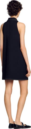 【SANDRO】Peter Pan Collar Short Dress 11709257_fpx.tif?$filterlrg$&