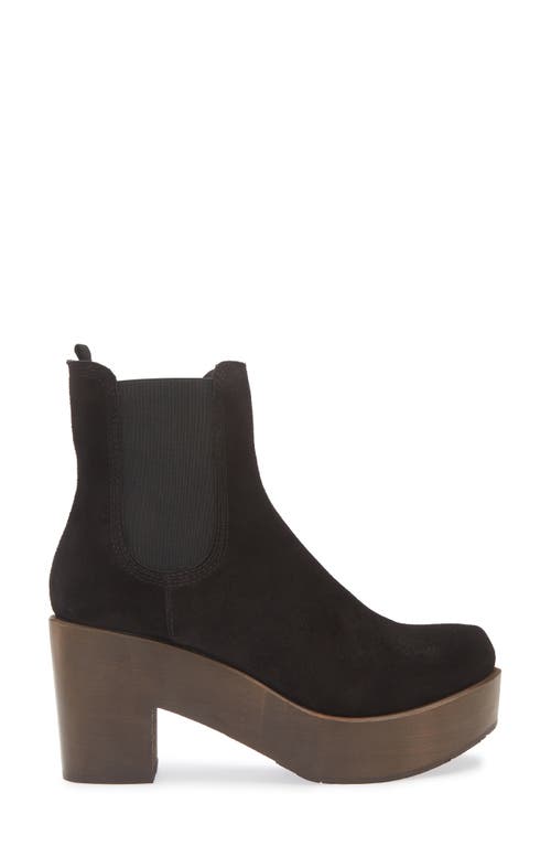 Pedro Garcia Dalmi Platform Chelsea Boot In Black