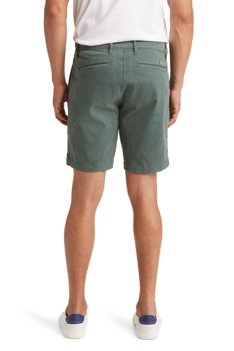 Wanderer 8.5-Inch Stretch Cotton Chino Shorts, Alternate, color, SULFUR KELP FOREST