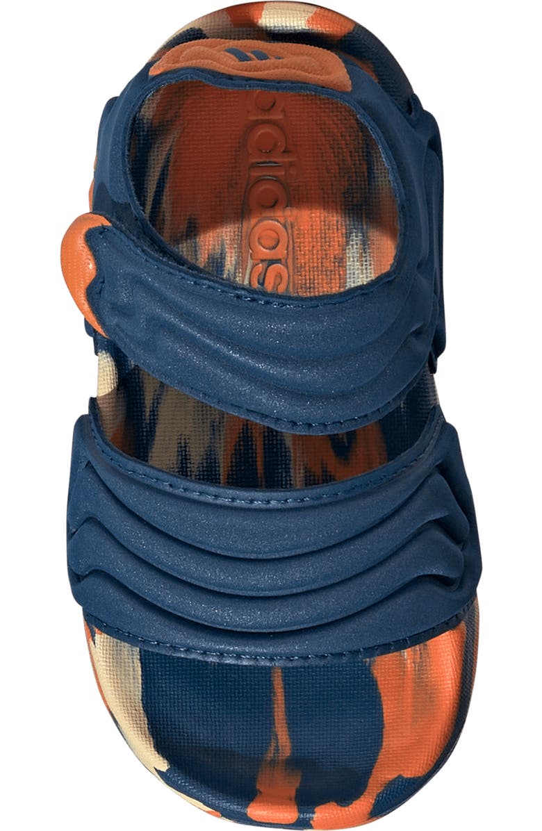 adidas Kids' Adilette Sandal, Alternate, color, Dusky/ Orange/ Tangerine