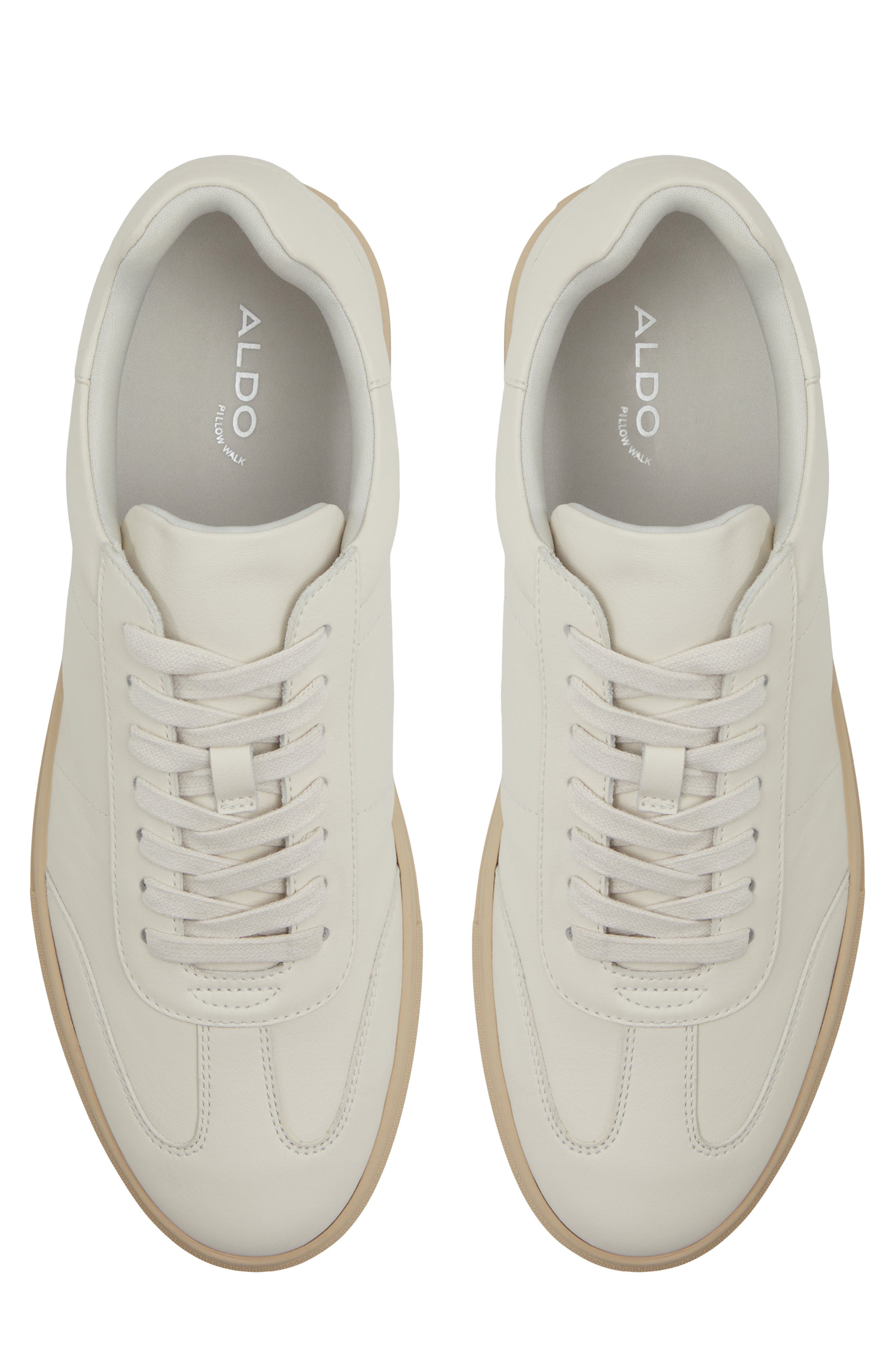 ALDO Ross Sneaker, Alternate, color, Bone