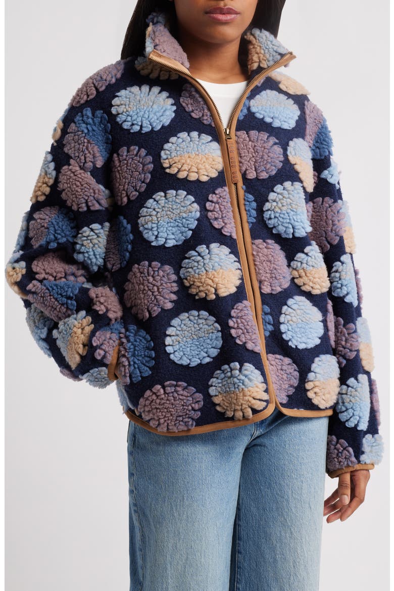 Marlene Sun Graphic Jacket, Alternate, color, MARINER MULTI