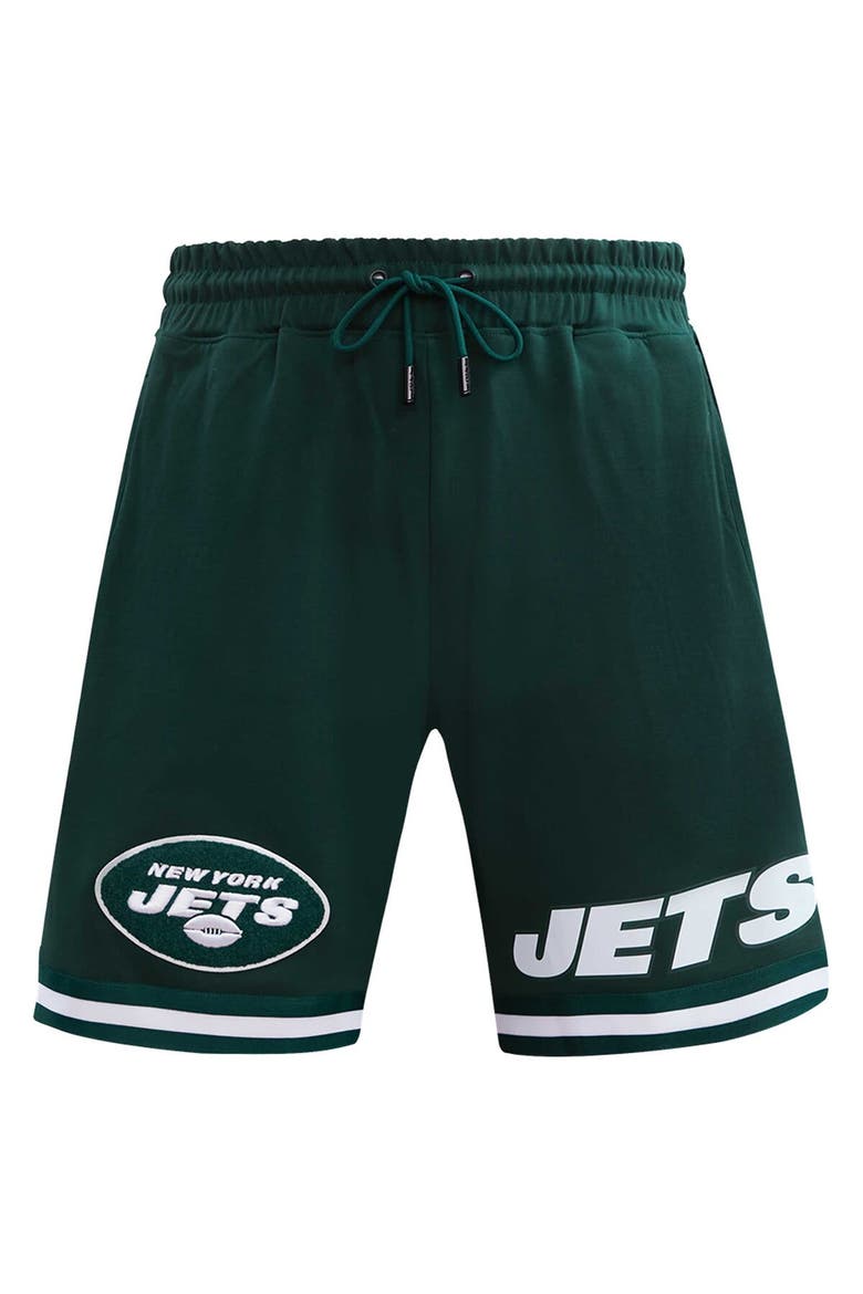 Men's Pro Standard Green New York Jets Classic Chenille Shorts, Alternate, color, Green