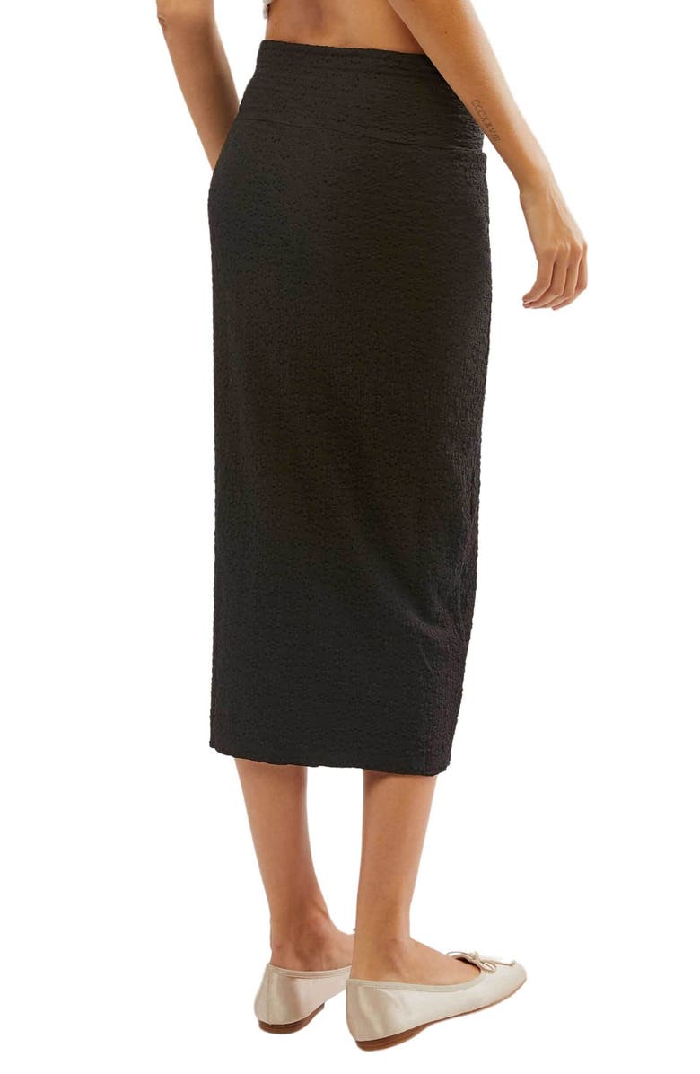 Free People Valentina Jacquard Midi Skirt, Alternate, color, 