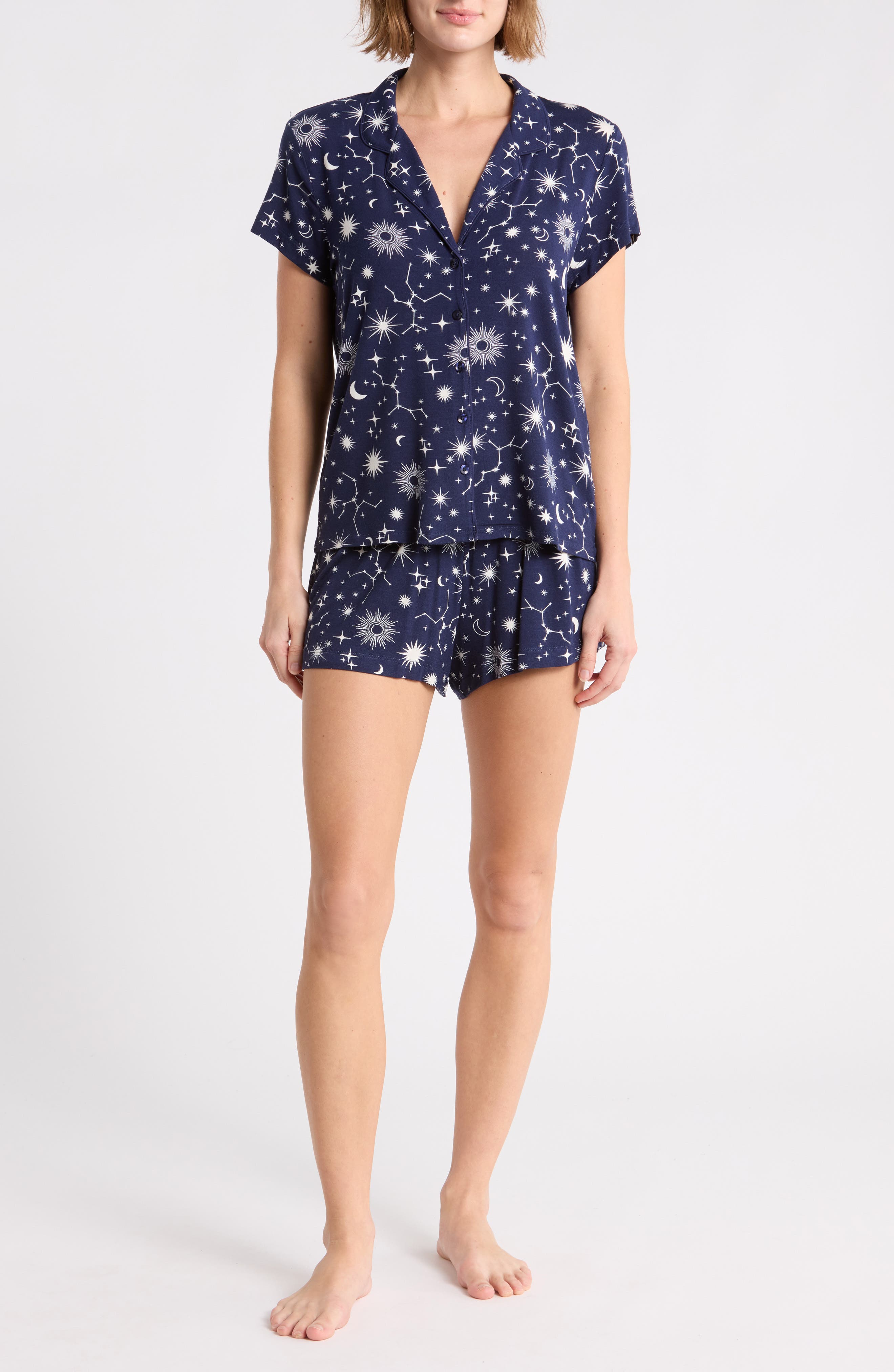NAVY- IVORY WINTER CELESTIAL