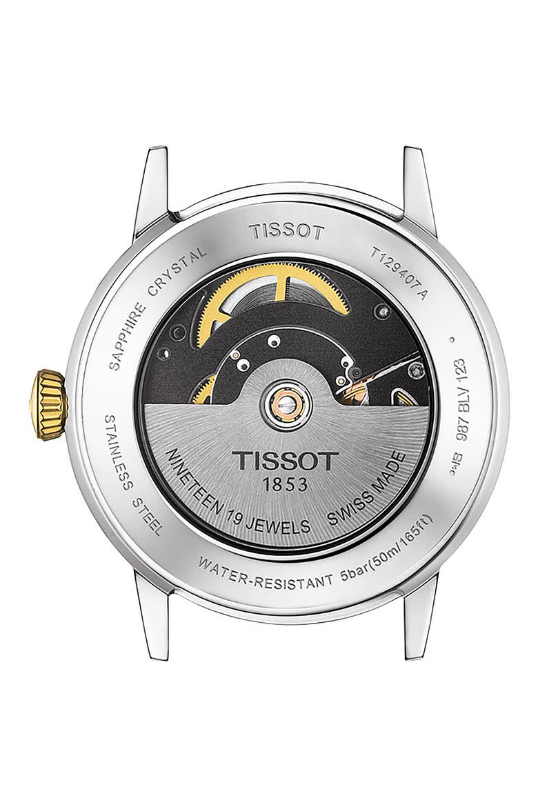 Classic Dream Swissmatic Two-Tone Bracelet Watch, 42mm, Alternate, color, SILVER