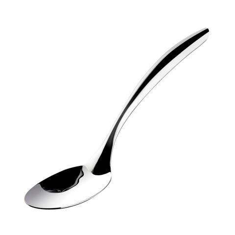 Tempo Solid Spoon, 13.5-Inch, Stainless Steel