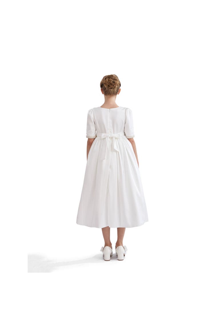 Vasonette Pearl-Embellished Dress, Alternate, color, White