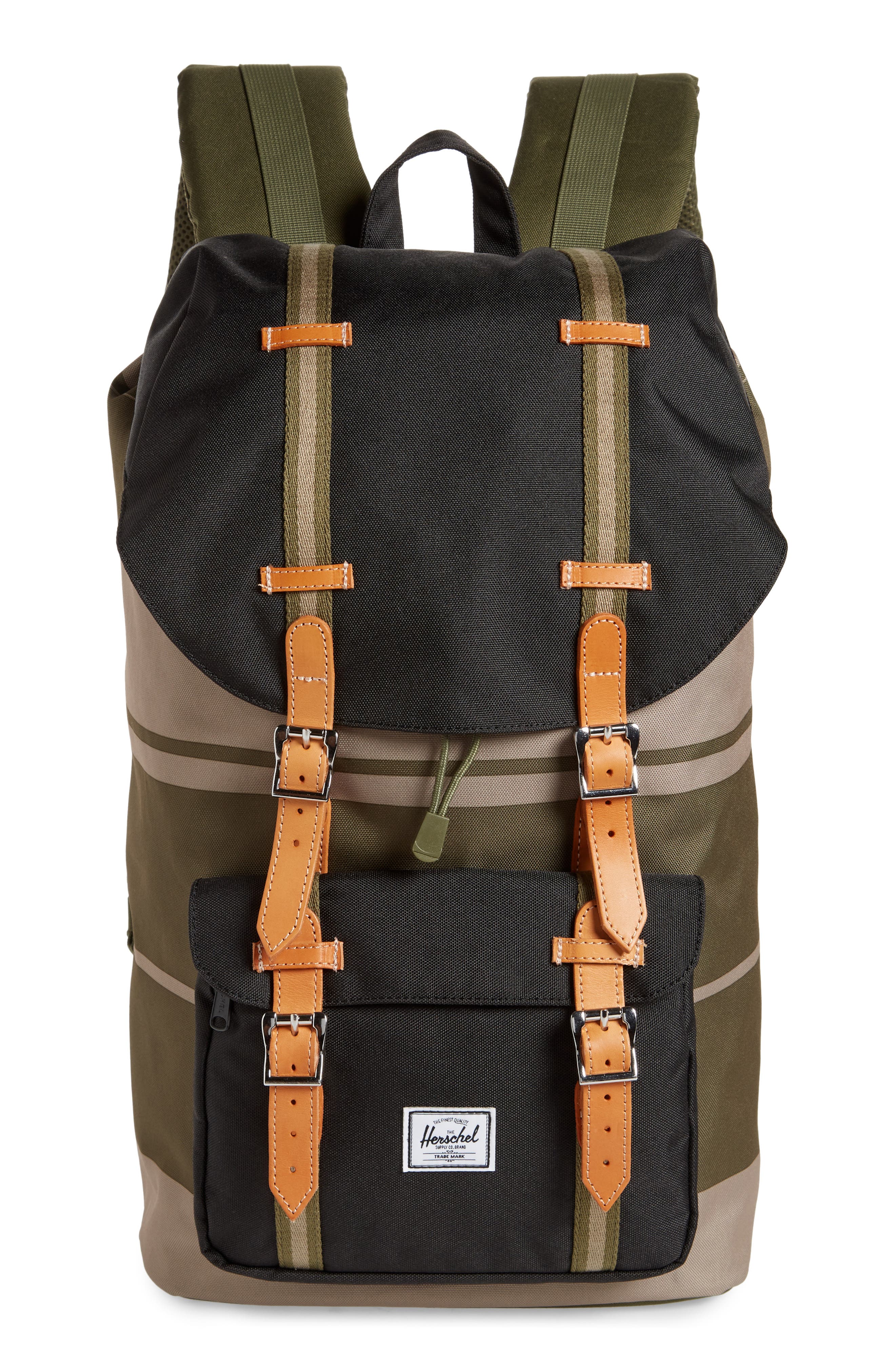 Herschel Supply Co. Little America Colorblock Backpack, Main, color, 
