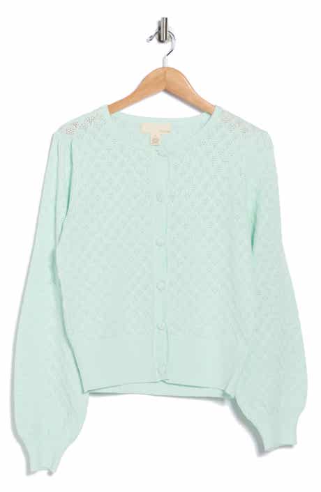 Eileen Pointelle Knit Cardigan