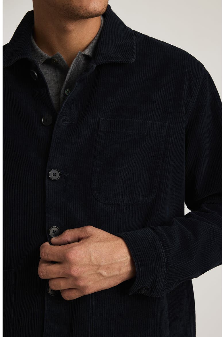 Corduroy Overshirt, Alternate, color, NAVY