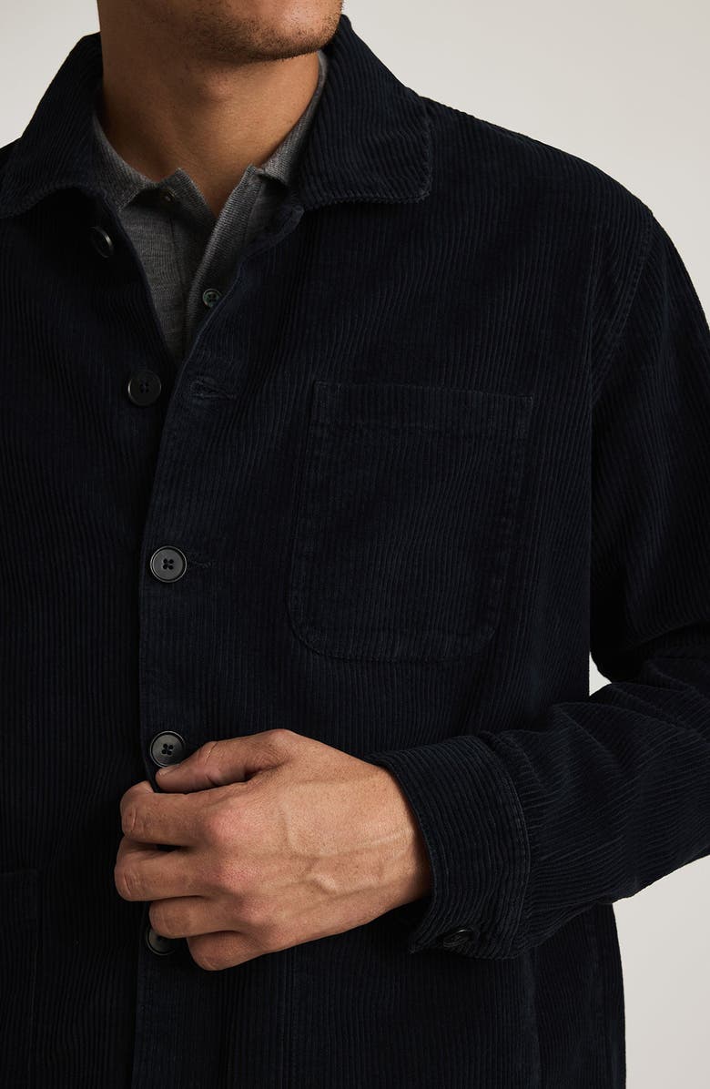 Mavi Jeans Corduroy Overshirt, Alternate, color, Navy