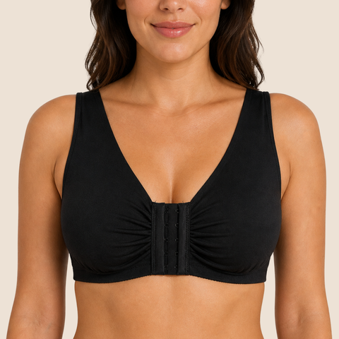 Ease Cotton Front Closure Bra for Mastectomy