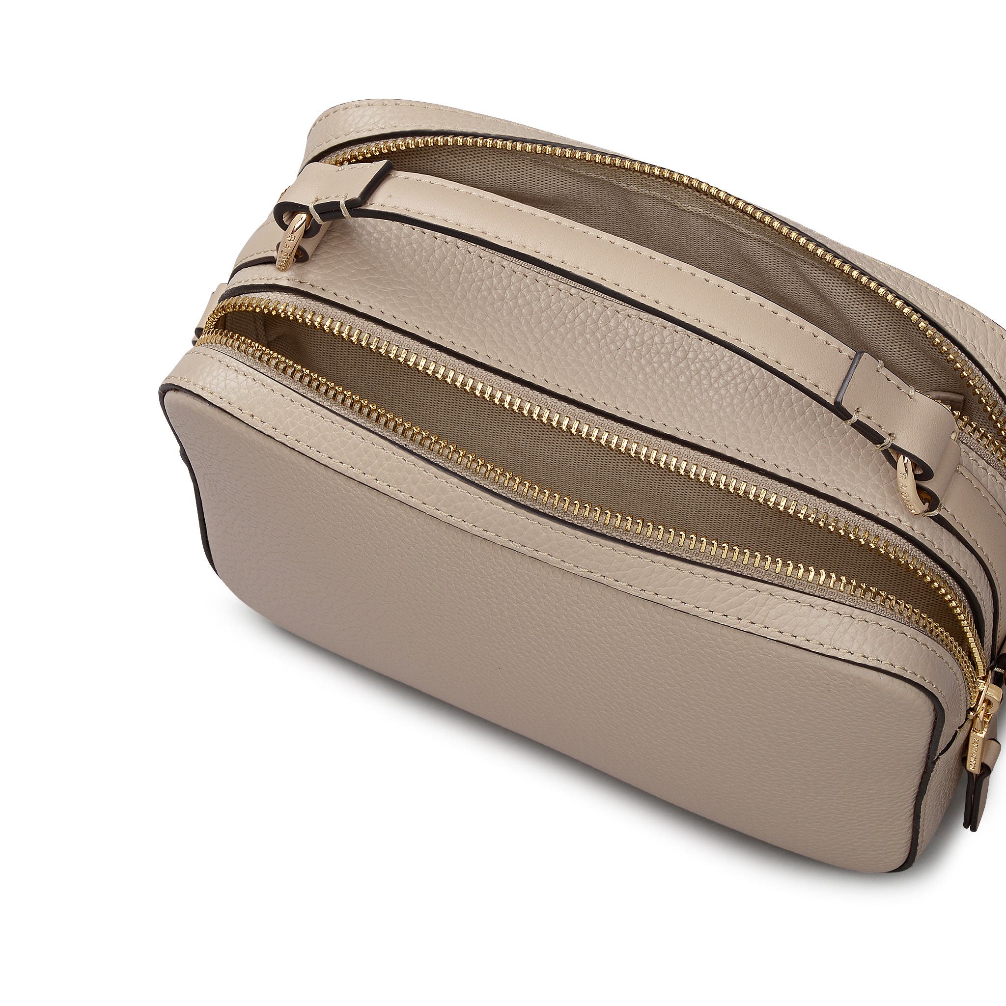 Radley Hadley Lane Medium Ziptop Crossbody Bag, Alternate, color, Porcini