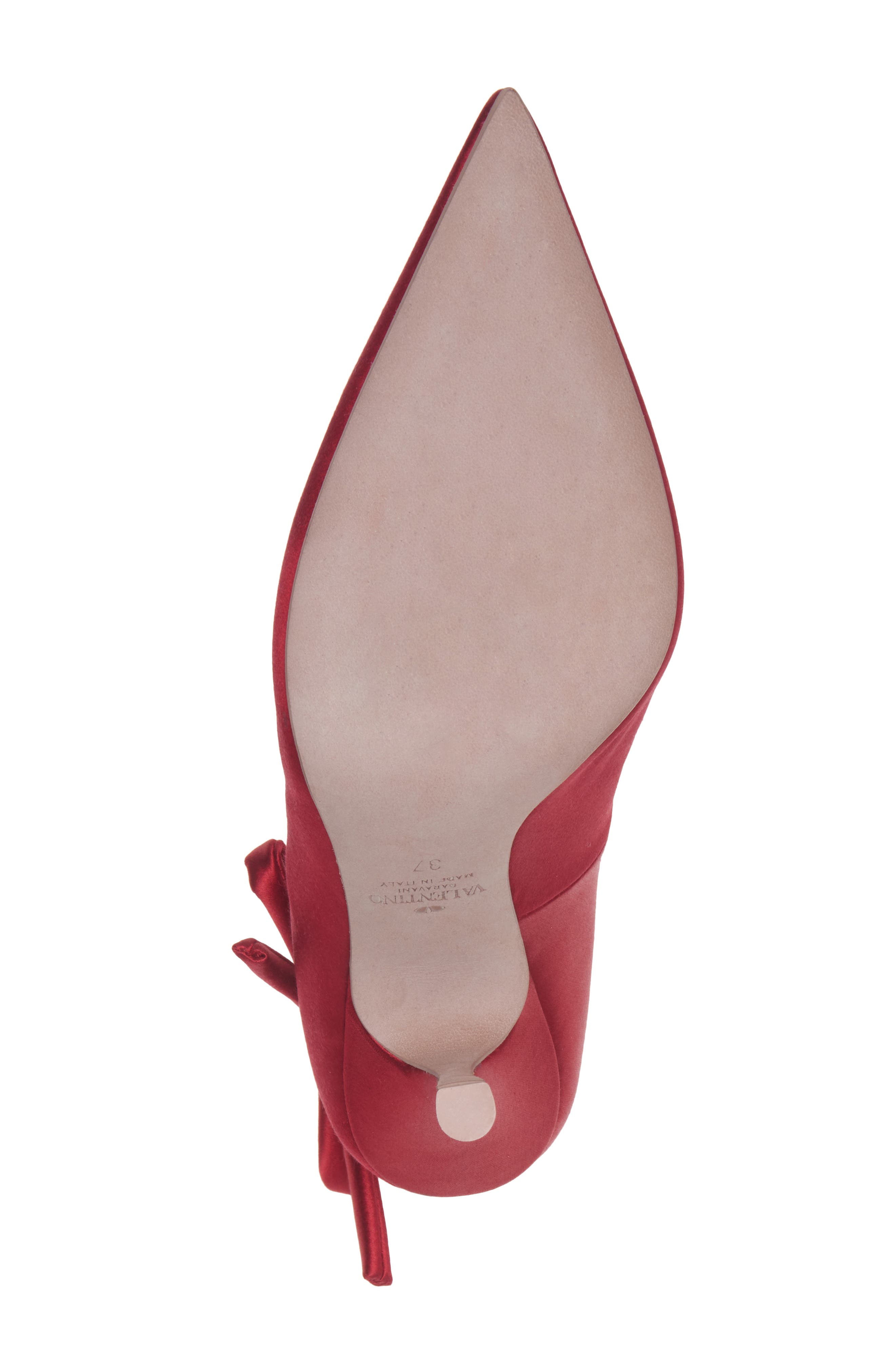 Nite Out Pointed Toe Pump, Alternate, color, RED