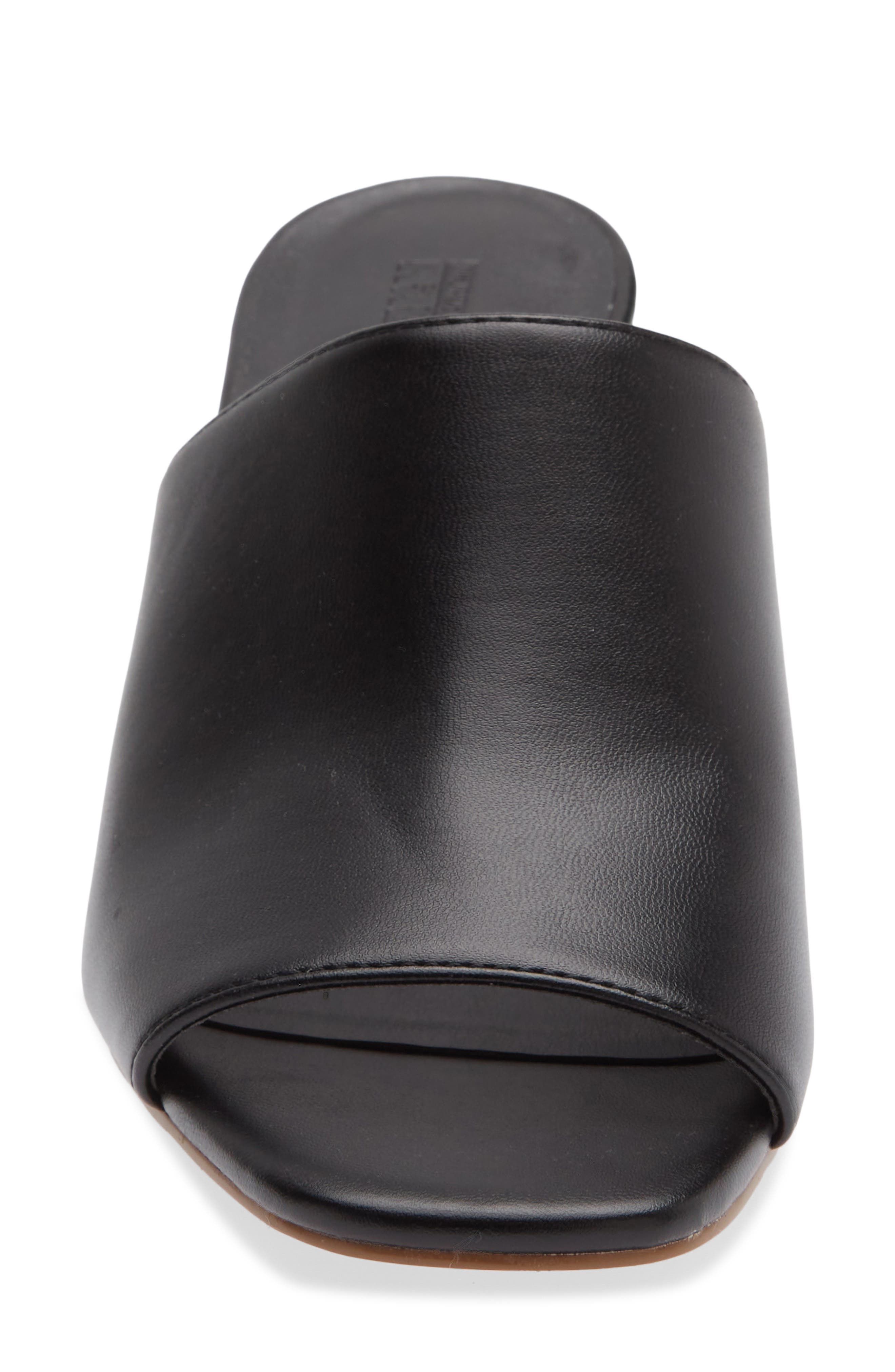 NORDSTROM RACK Lacey Block Heel Sandal, Alternate, color, Black