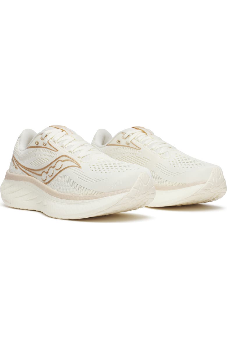 Saucony Ride 18 Running Shoe, Main, color, Vanilla White