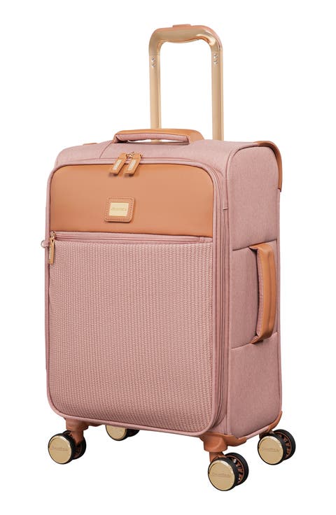 Odelia 23-Inch Soft Shell Spinner Suitcase
