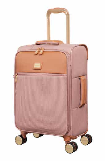 Odelia 23-Inch Soft Shell Spinner Suitcase