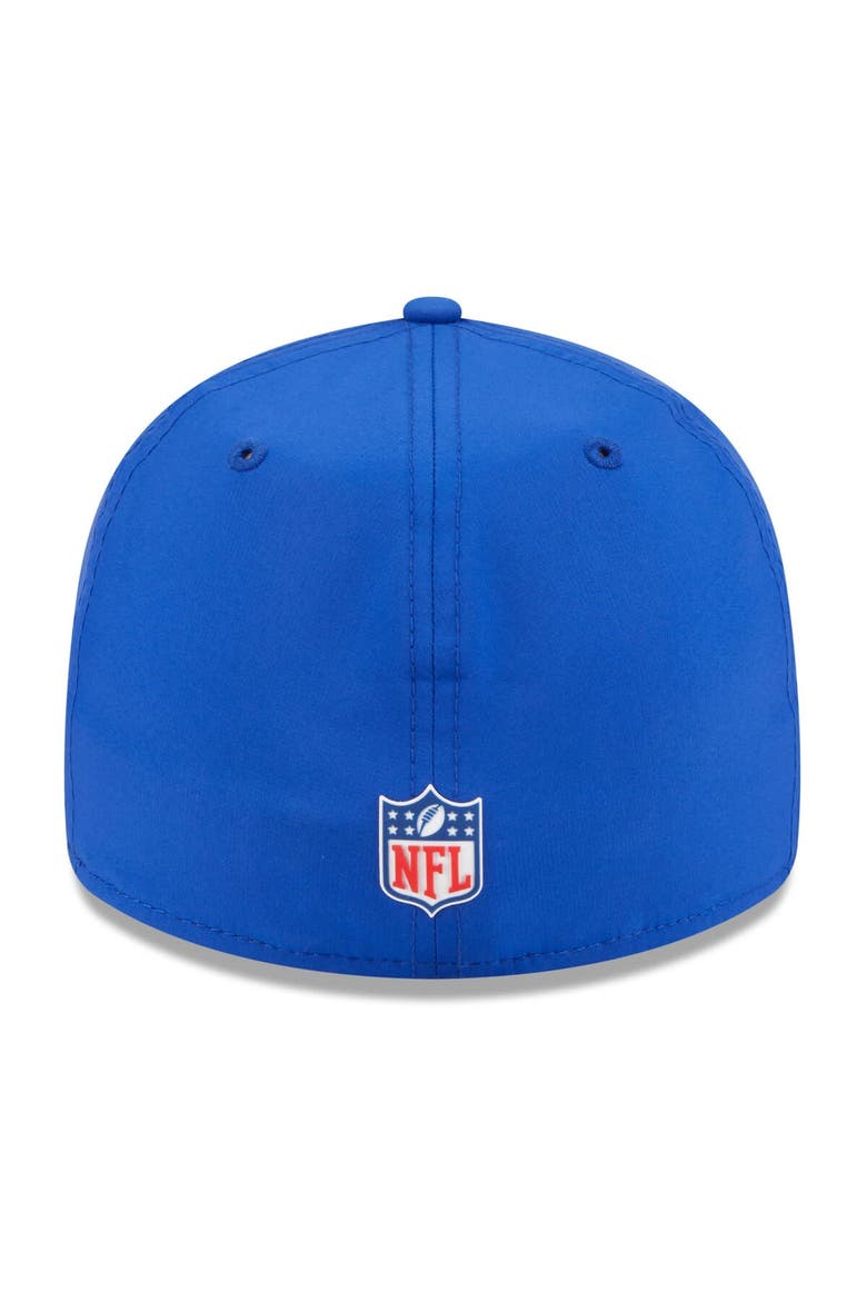 Men's New Era Royal Buffalo Bills 2025 Sideline  Retro Crown 59FIFTY Fitted Hat, Alternate, color, Royal