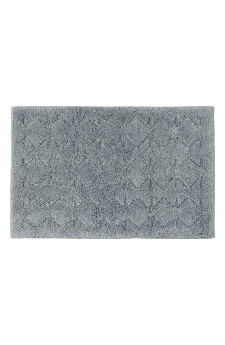 Coyuchi Organic Cotton Shag Bath Rug, Main, color, Fossil