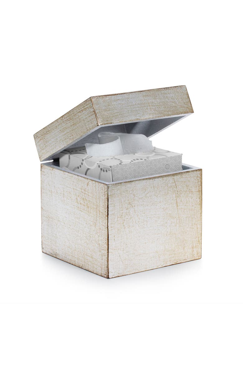 Classico Silver Tissue Cover, Alternate, color, SILVER