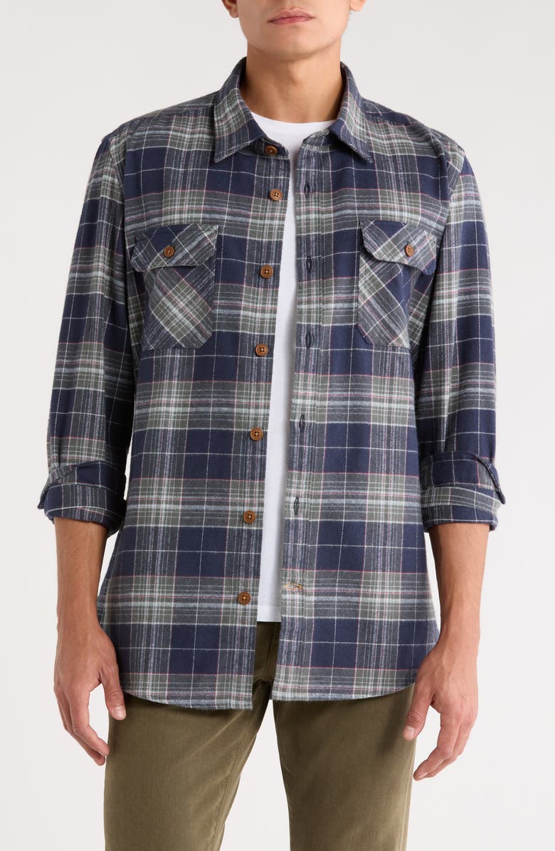 Barbour Allenhill Tailored Fit Button-Up Shirt, Main, color,