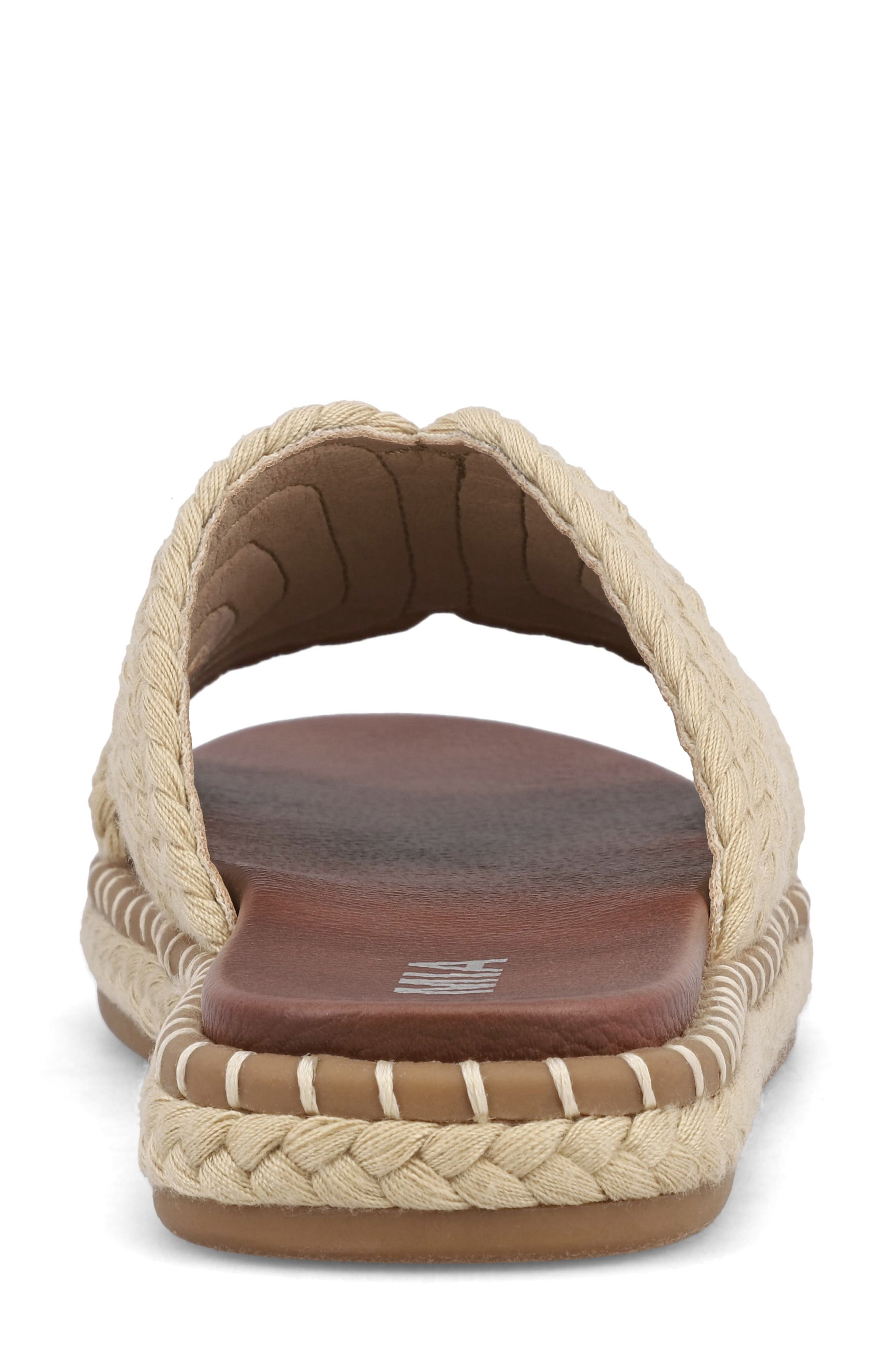 MIA Sirah Platform Slide Sandal, Alternate, color, Natural