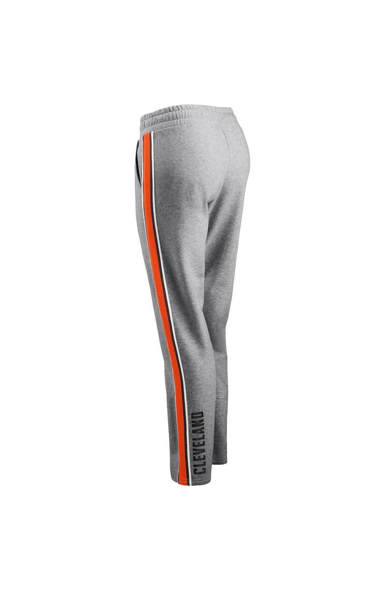 WEAR by Erin Andrews Women's WEAR by Erin Andrews Heathered Gray Cleveland Browns Sweatpants, Alternate, color,