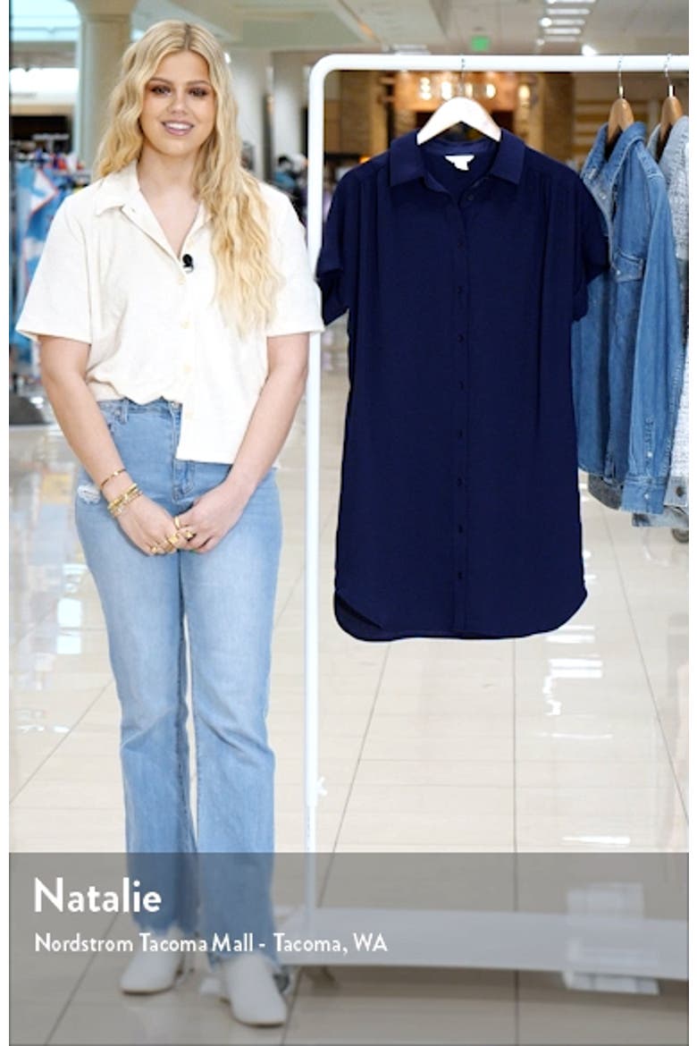Short Sleeve Shirtdress video
