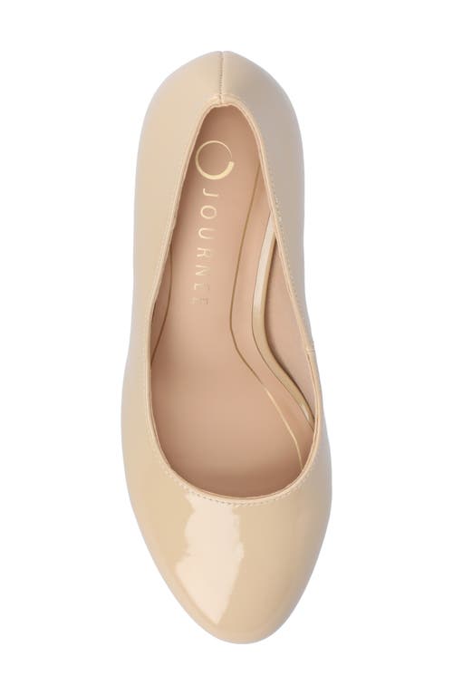 Shop Journee Collection Seraphina Pump In Beige