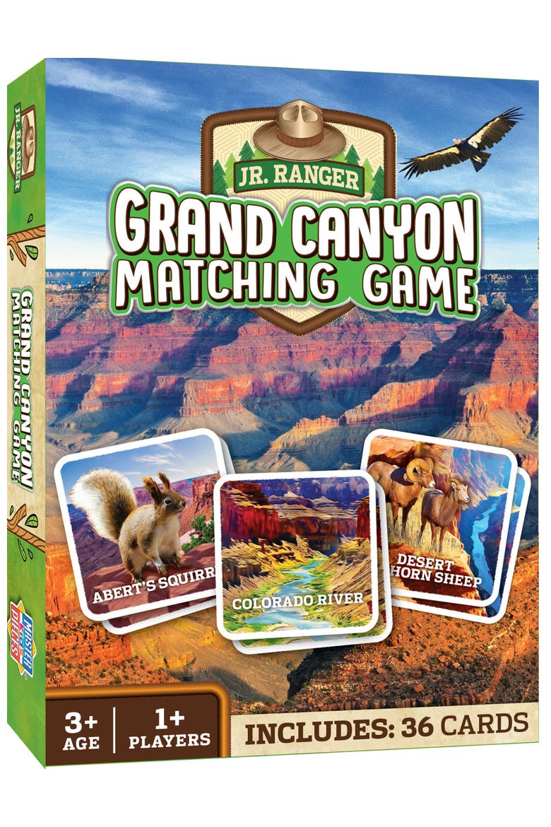 Jr. Ranger - Grand Cayon Matching Game, Main, color, Multicolor