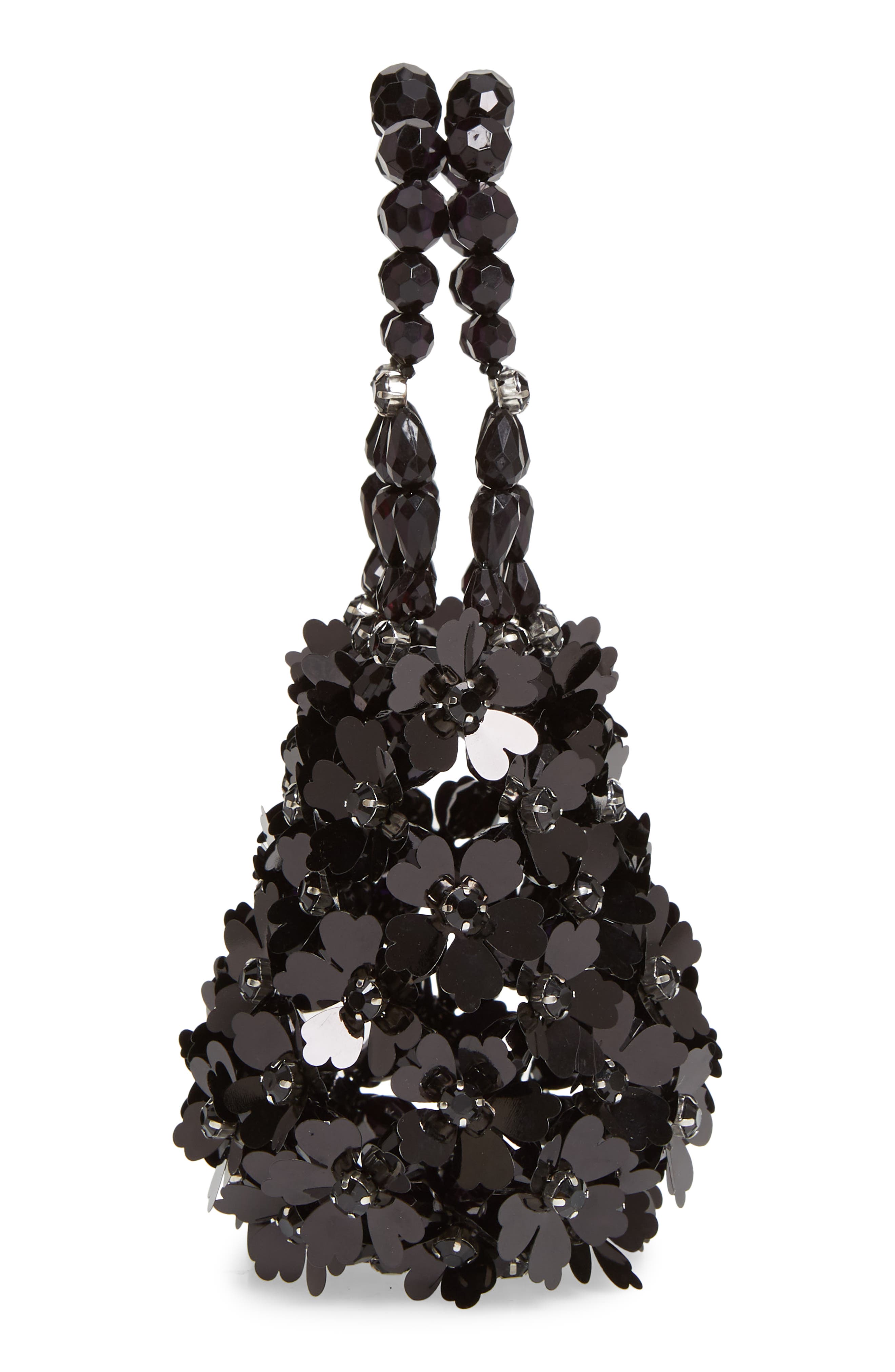 Simone Rocha Beaded Top Handle Bag, Alternate, color, 