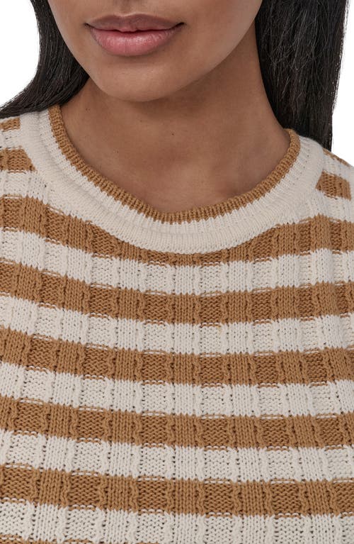 Dkny Jeans Stripe Rib Knit Sleeveless Top