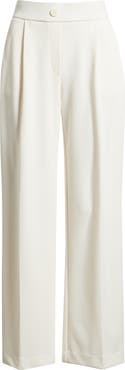 AK ANNE KLEIN Wide Leg Pull-On Pants