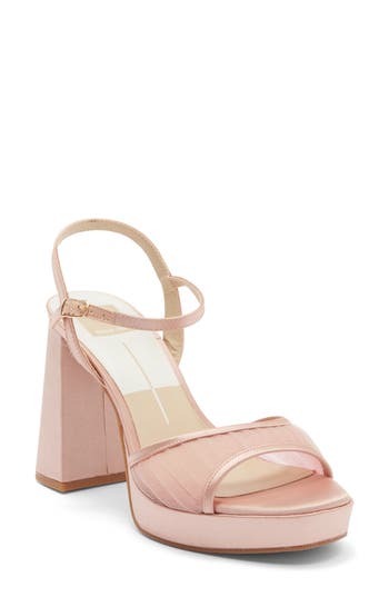 Dolce Vita Preya Platform Sandal In Pink