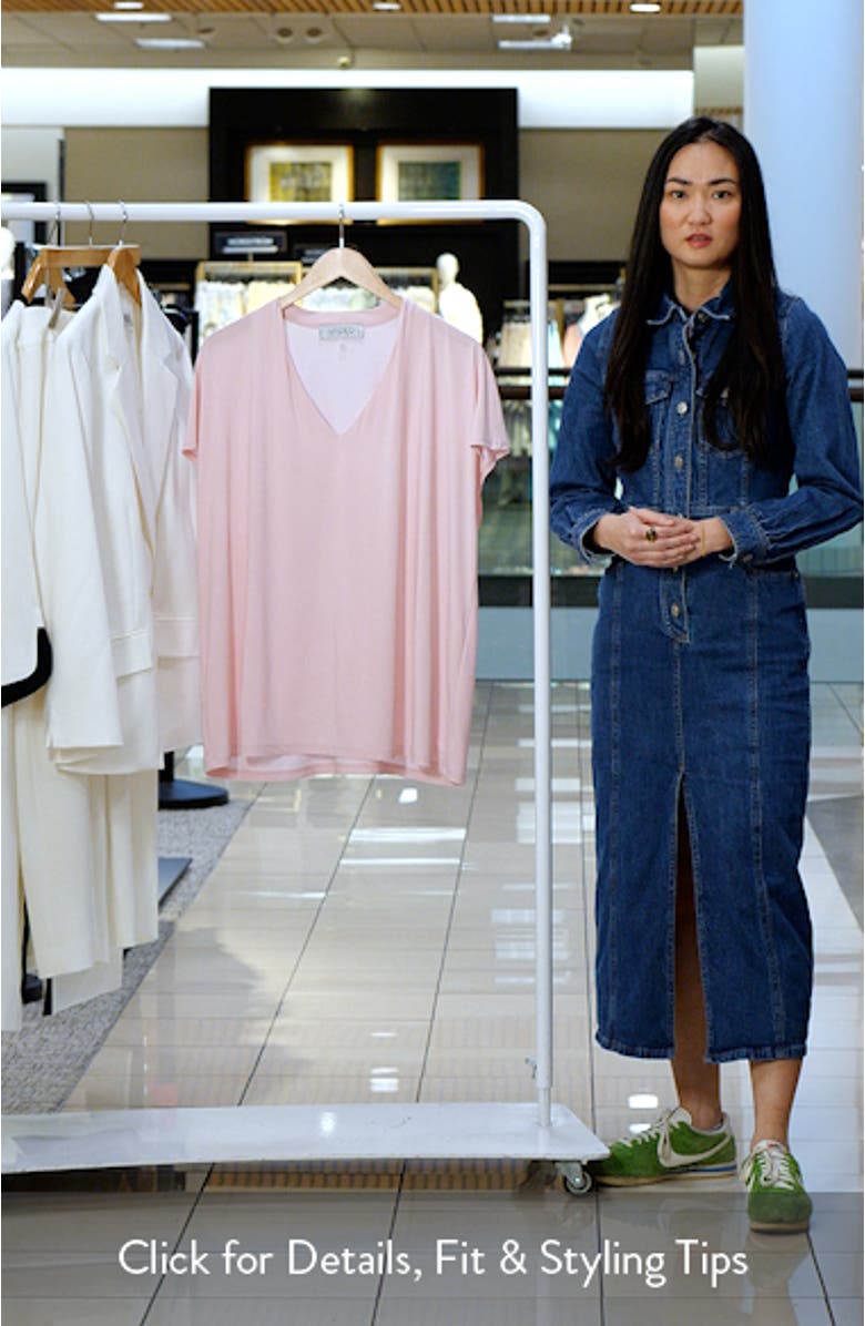 Draped V-Neck Top, sales video thumbnail