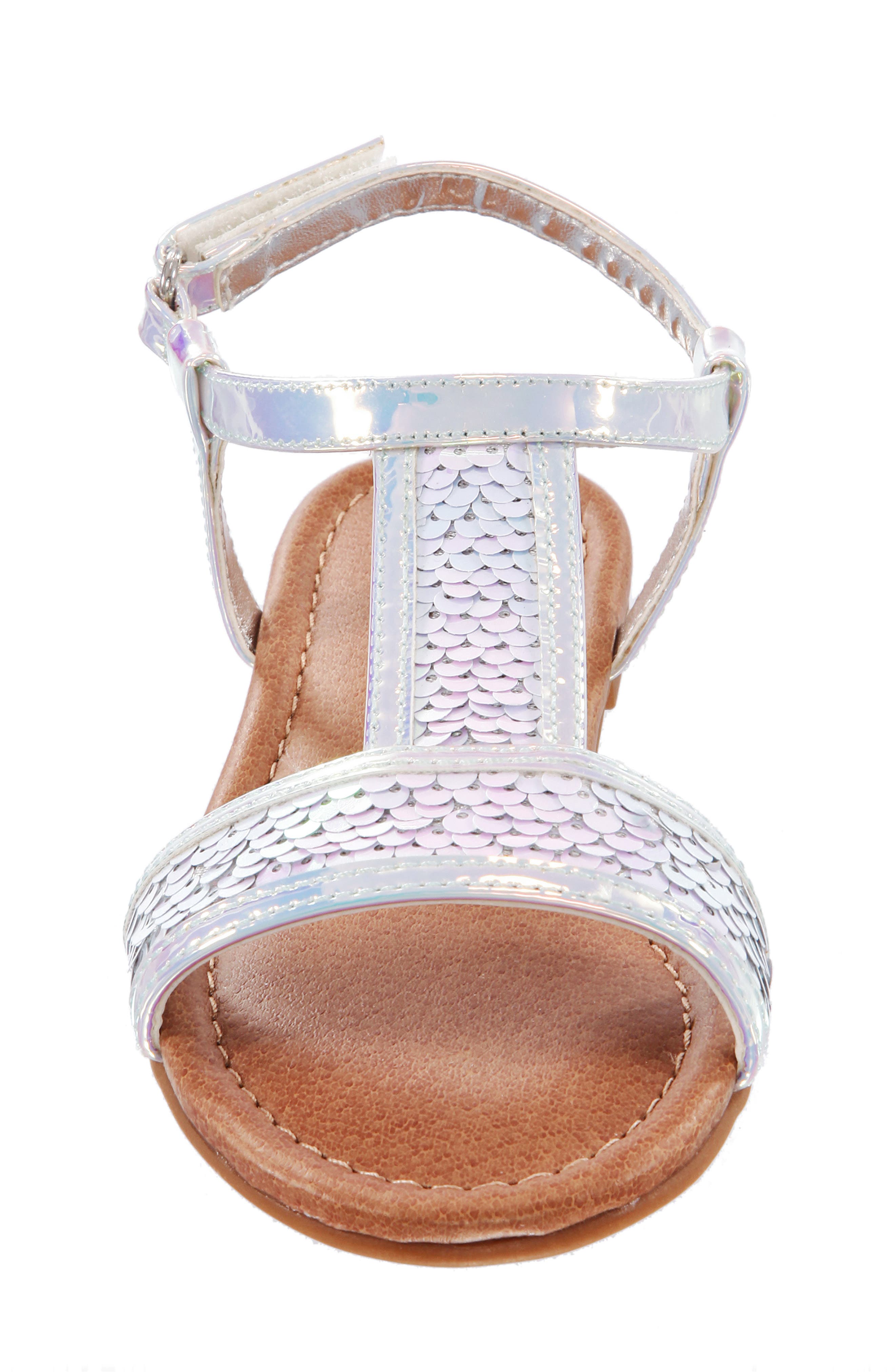 Nina Jenelle Sequin Sandal, Alternate, color, 