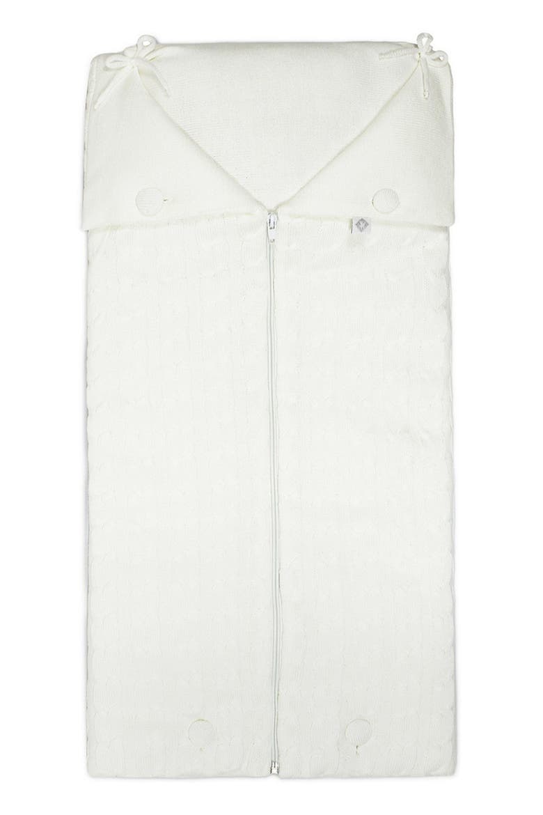 Cocoon Zip-Up Wearable Blanket, Main, color, OFF WHITE