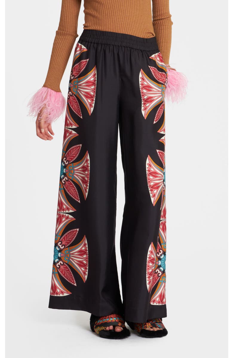 La DoubleJ Palazzo Pants Placée Lotus Pink, Alternate, color,